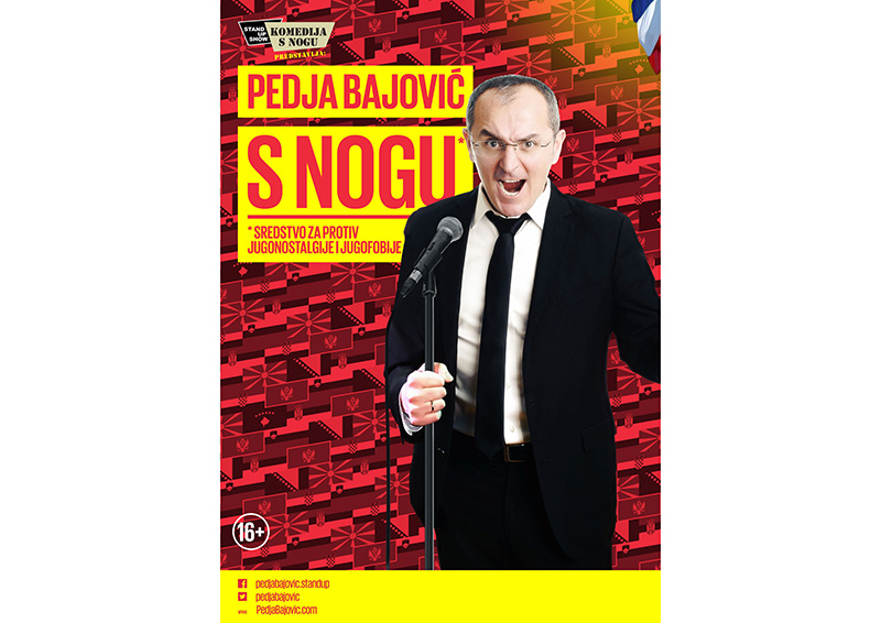 Komedija s nogu –  Pedja Bajović stiže u Split