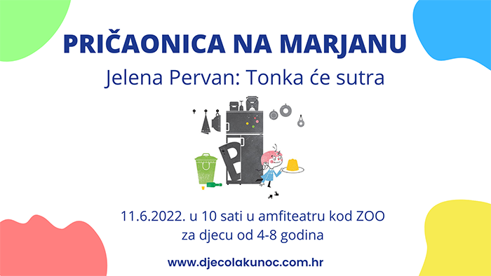 DICO, AJMO NA MARJAN! Besplatna pričaonica u Dječjem gradu se ne propušta