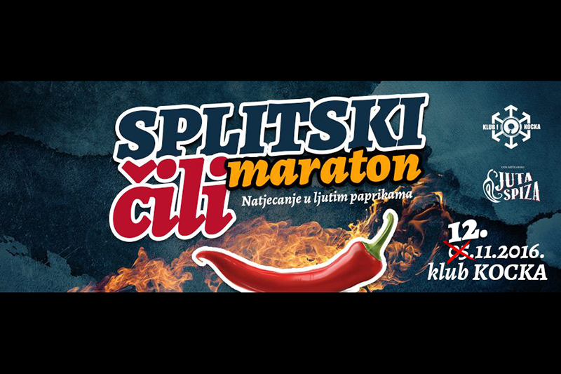 Splitski Čili Maraton + ORTTA  u klubu Kocka