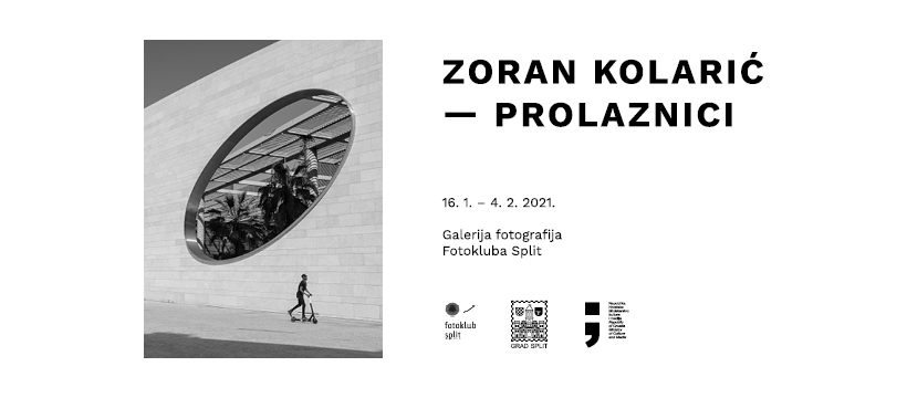 ‘Prolaznici’ Zorana Kolarića u Fotoklubu Split