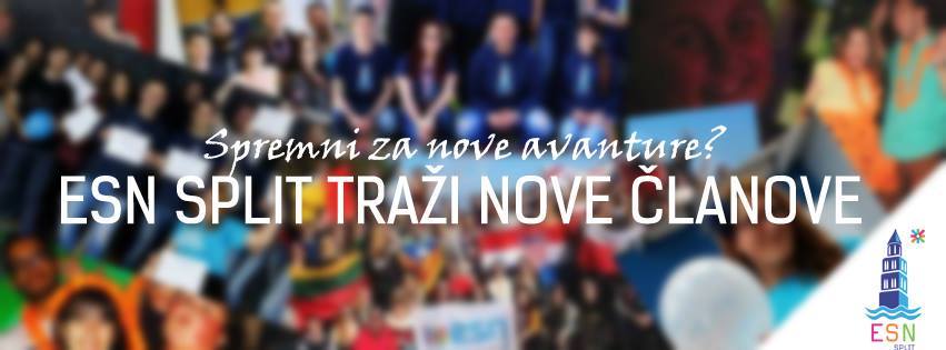 ESN Split traži nove članove