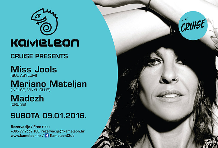 Britanka Miss Jools otvara party sezonu 2016. u Kameleonu