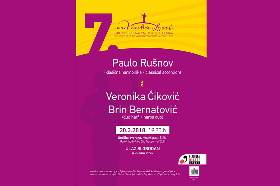 2. koncert iz  VII. ciklusa koncerata mladih glazbenika  mo. VINKO LESIĆ