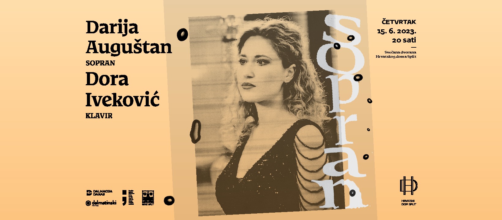 Mlada diva Darija Auguštan ovoga četvrtka u Hrvatskom domu Split