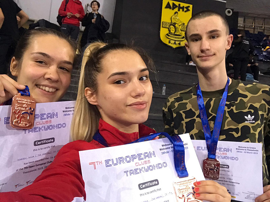 Taekwondo klub Marjan klupski viceprvak Europe
