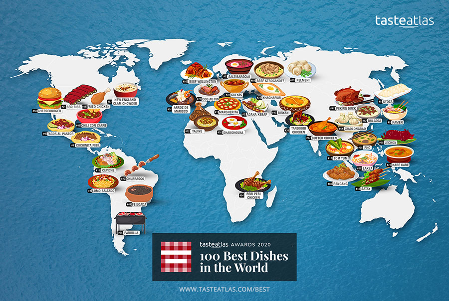 Ovo je 100 najboljih jela na svijetu. Dalmacija pri vrhu svijeta