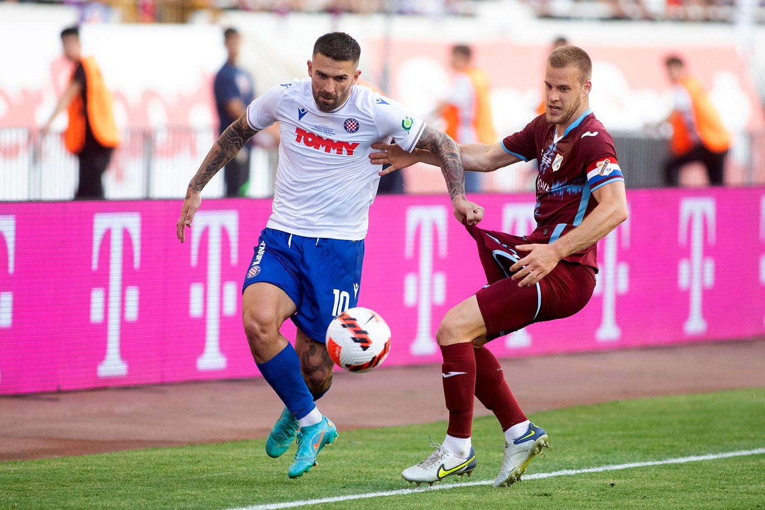 Hajduk protiv Rijeke u četvrtfinalu SuperSport Hrvatskog nogometnog kupa