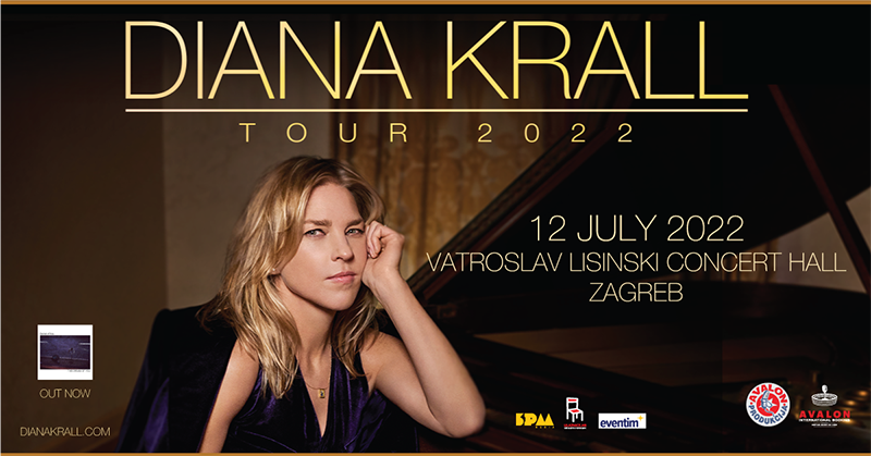Diana Krall dolazi u Zagreb
