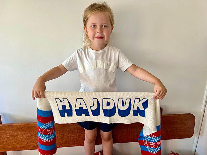 Otac nazvao kćer po Hajdukovoj navijačkoj skupini i upisao njeno ime u park Za sva vrimena