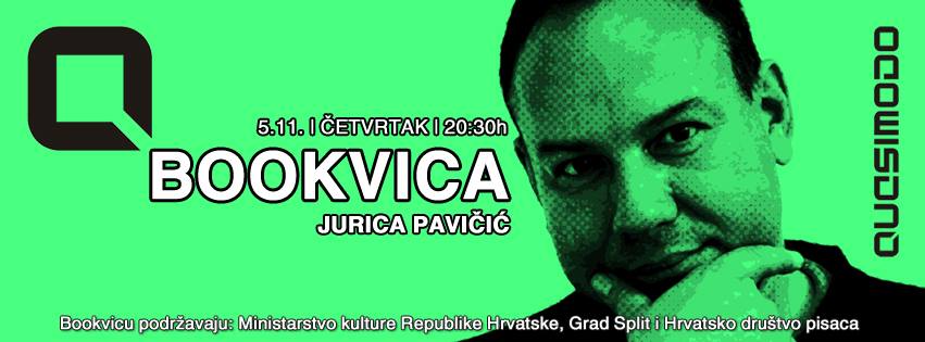 Bookvica premijerno predstavlja novi roman Jurice Pavičića