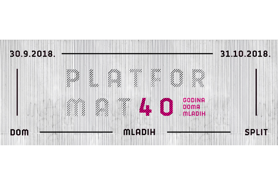 U Domu mladih, od 30. rujna do 31. listopada 2018. održava se 6. Platformat