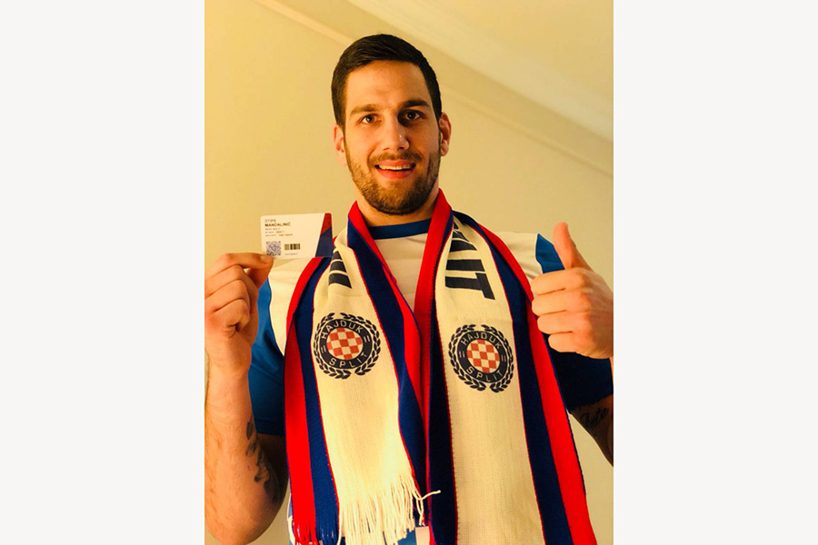 Rukometni reprezentativac Stipe Mandalinić učlanio se u Hajduk