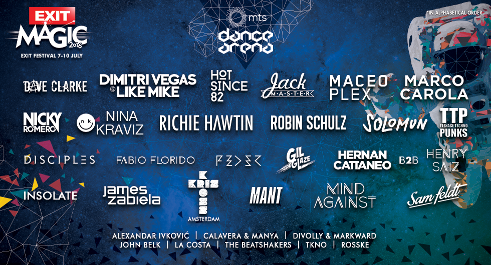 Exit Festival – regionalni izvođači uz svjetske zvijezde na glavnoj pozornici festivala