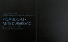 Premijere 42: Ante Duraković