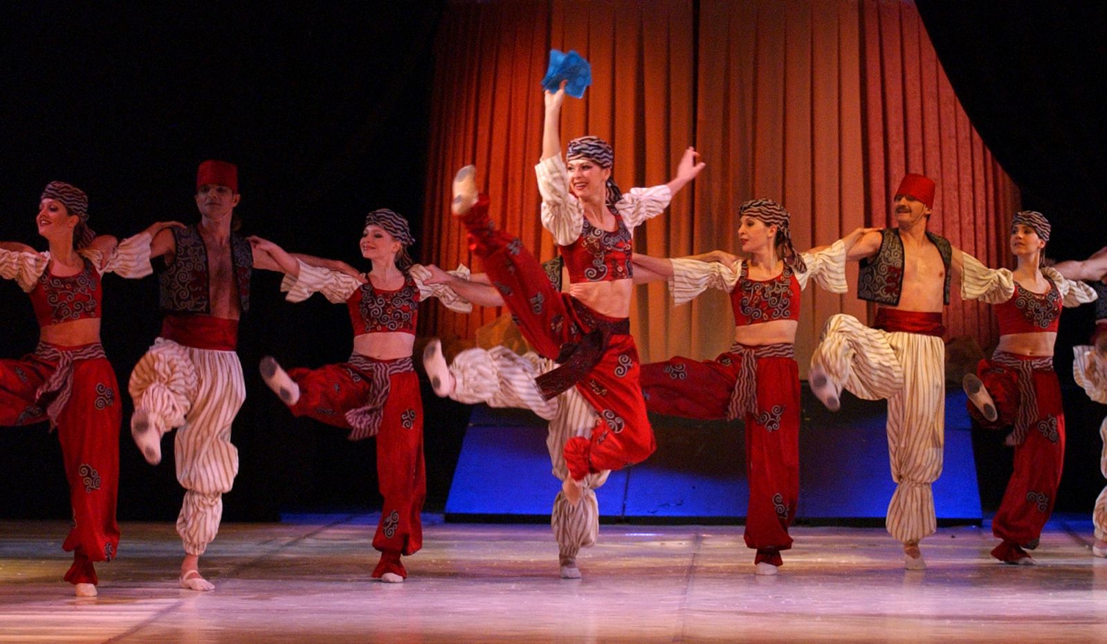 Baletni spektakl Orašar na sceni HNK Split