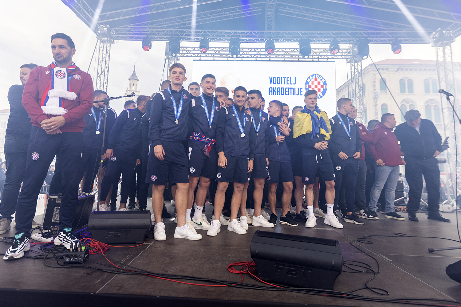 Pogledajte spektakularan doček Hajdukovih juniora