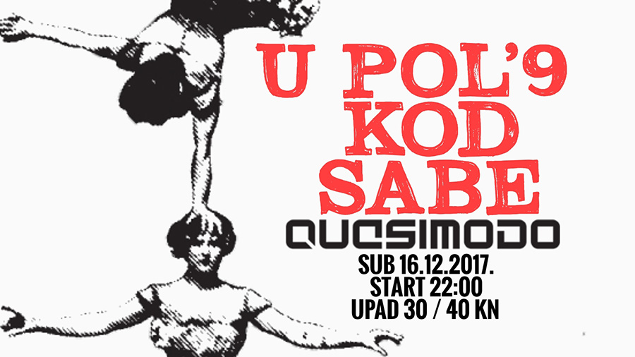 U pol’ 9 kod Sabe predstavlja svoj drugi studijski album u Quasimodu