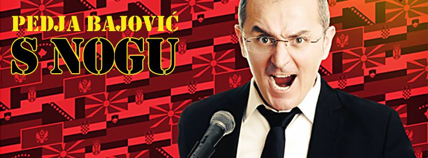 Konačno – pravi pionir regionalne scene komedije s nogu, PEDJA BAJOVIĆ i njegov veliki solo show – u Splitu!