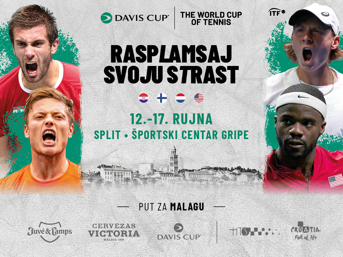 Davis Cup od 12. do 17. rujna na Gripama