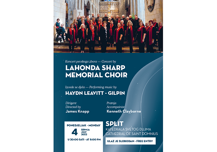 Zbor Lahonda Sharp Memorial u Splitu