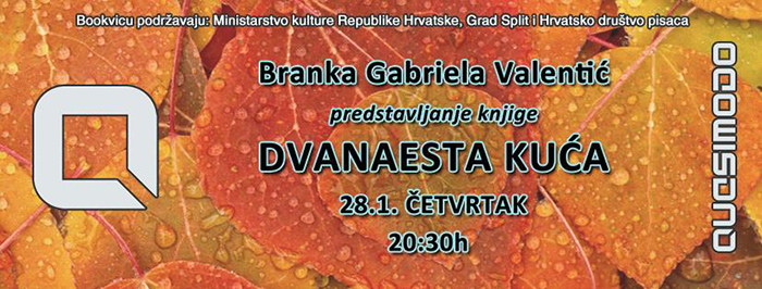 Bookvica predstavlja Branku Gabrielu Valentić