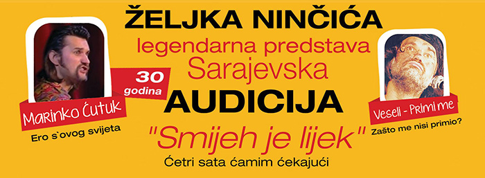 Legendarna sarajevska Audicija Željka Ninčića  ponovo u Splitu