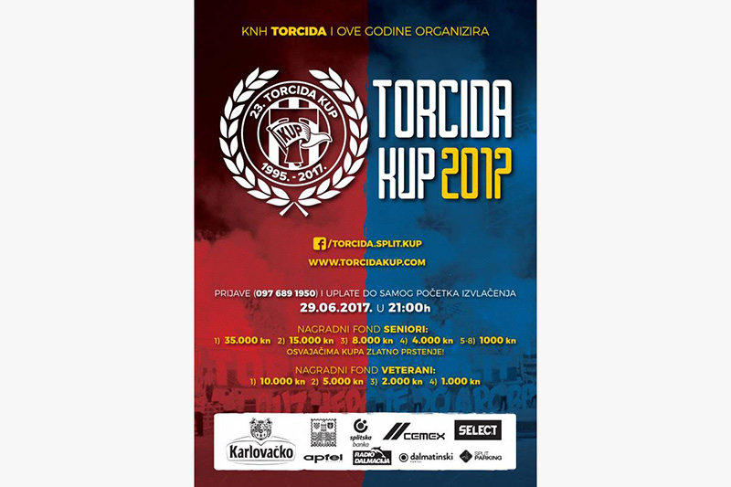 Krenule prijave za 23. Torcida kup