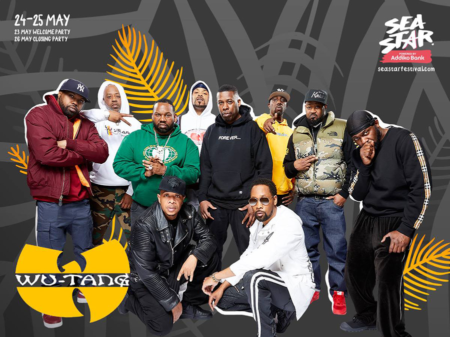 Najveća hip-hop grupa svih vremena Wu-Tang Clan dolazi na Sea Star Festival!