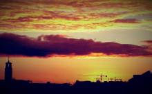 Kišnu nedjelju uljepšao predivan zalazak sunca