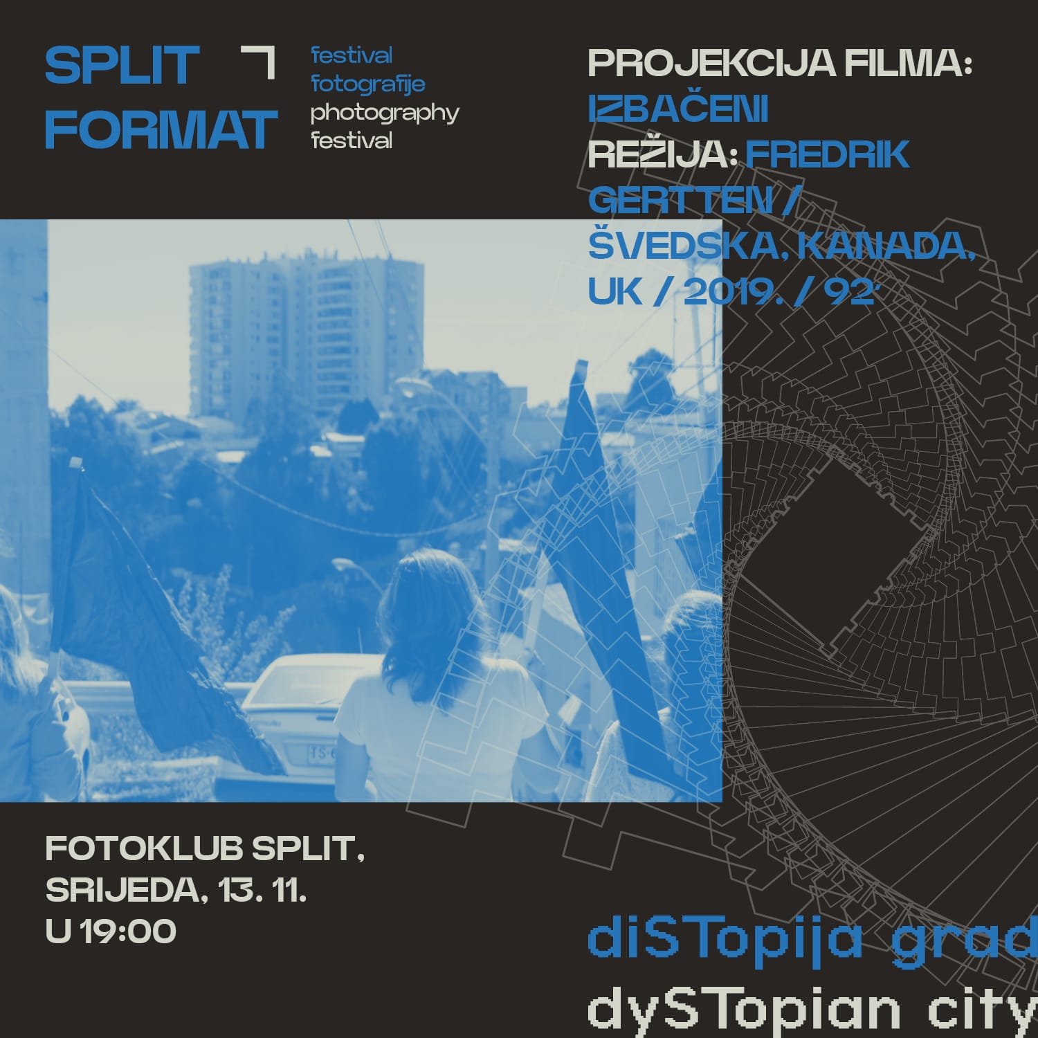 SPLIT FORMAT 2024 zatvara se večeras besplatnom projekcijom filma “Izbačeni”