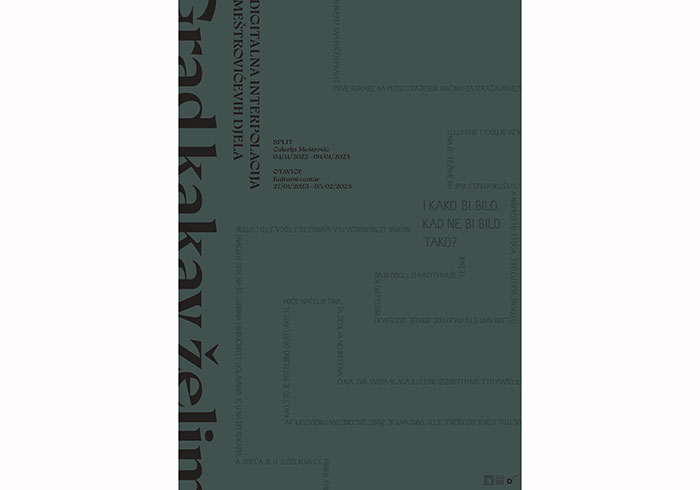 U Galeriji Meštrović otvara se izložba “Grad kakav želim: Digitalna interpolacija Meštrovićevih djela”