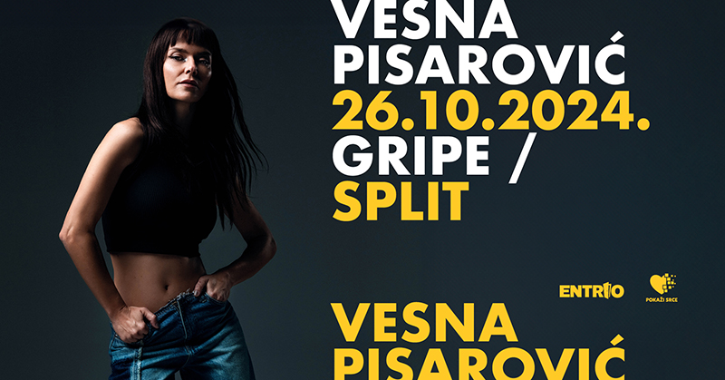 Vesna Pisarović stiže na Gripe