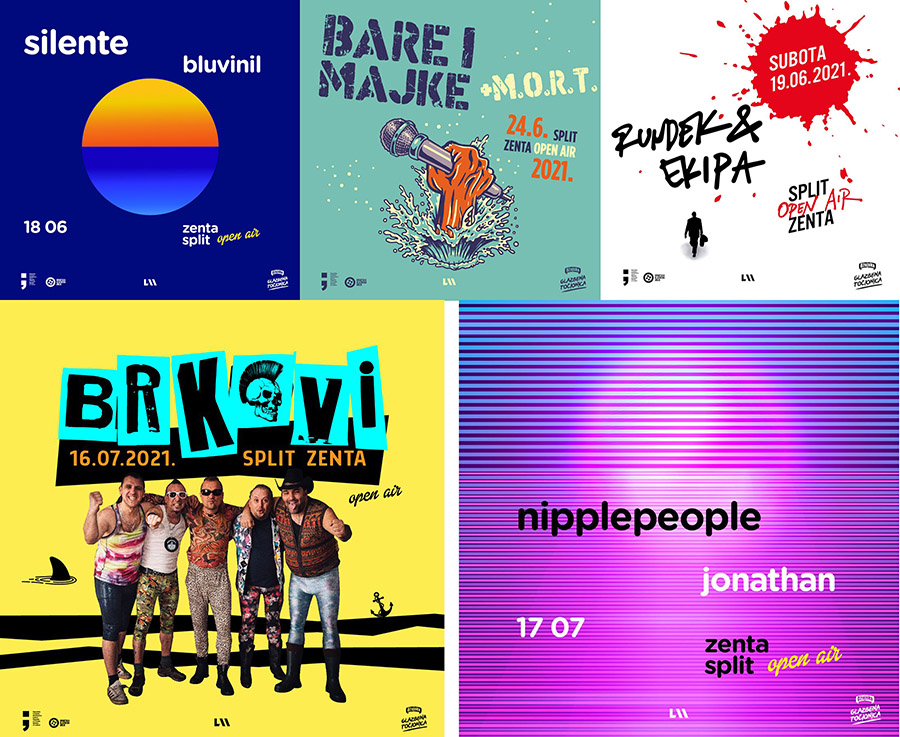 Koncerti na Zenti: Pet splitskih Open-air koncerata u prvom dijelu ljeta