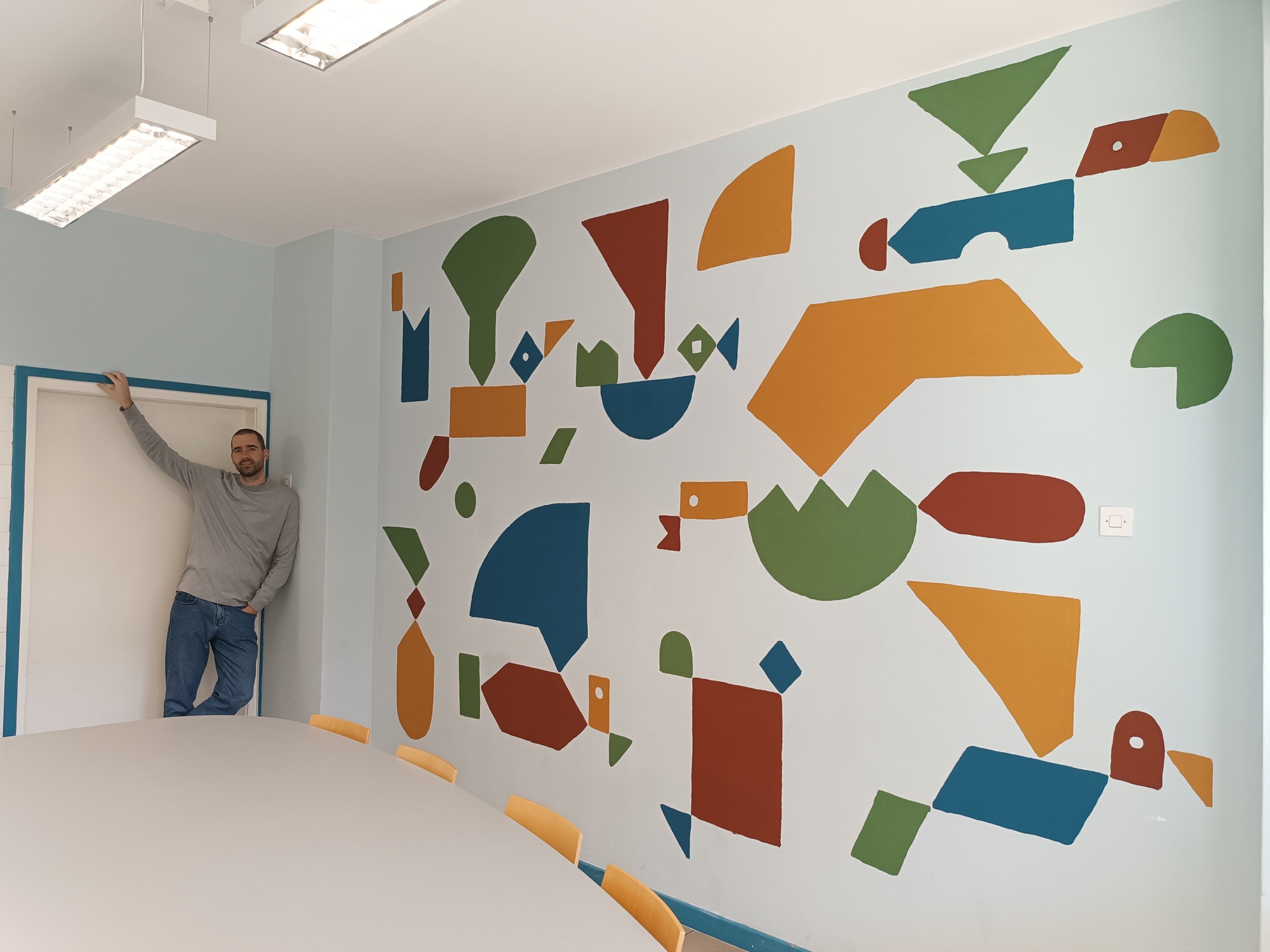 Mladi umjetnik Joško Buljanović oslikao prostore dječje i adolescentske psihijatrije