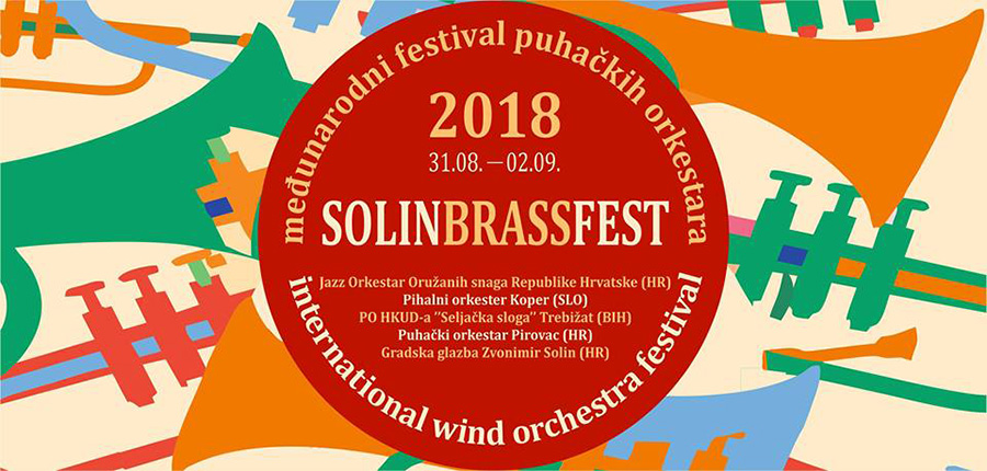 Idućeg vikenda održava se Solin Brass Fest 2018