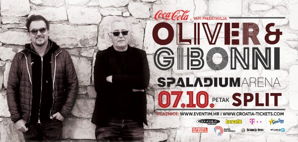 Vodimo vas na koncertni spektakl Olivera i Gibonnia