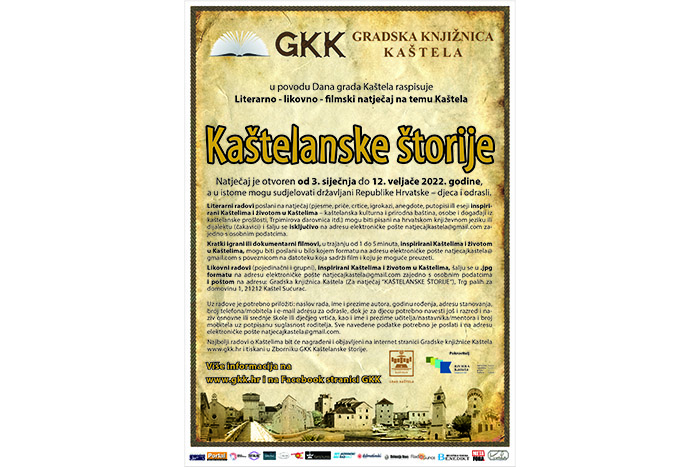 Otvoren je natječaj Kaštelanske štorije 2022.
