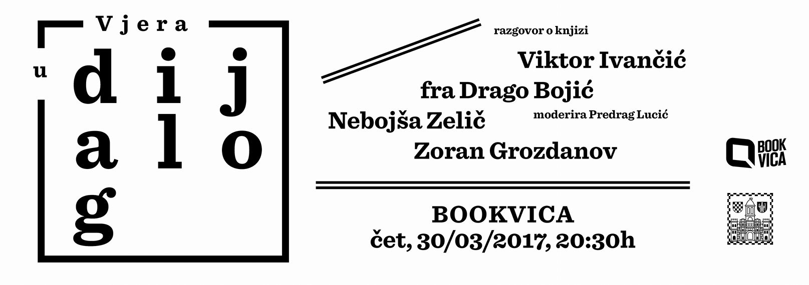 U Bookvici o vjeri u dijalog između sekularnog i religijskog