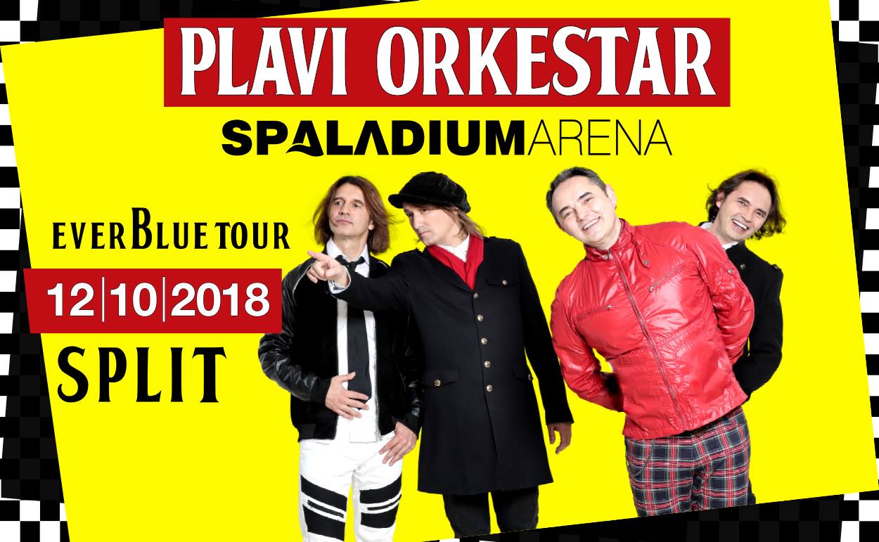 Odgođen koncert Plavog orkestra u Spaladium Areni