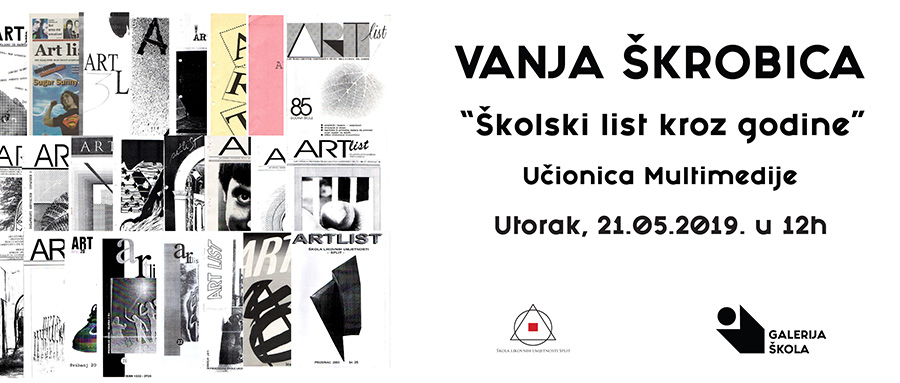 Izložba “Školski list kroz godine” Vanje Škrobice