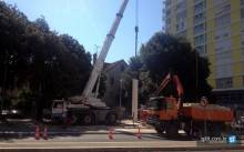 Gotovina otkriva spomenik 4. Gardijskoj brigadi