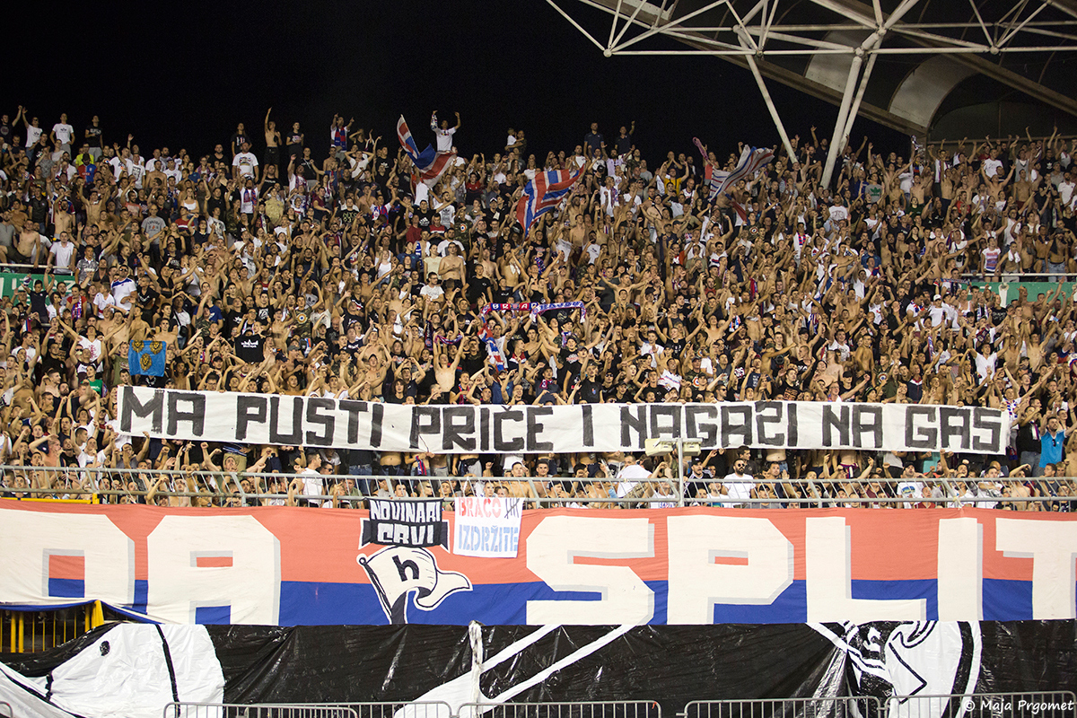 Hajduk pobjedio Dinamo i zauzeo prvo mjesto na ljestvici 1. HNL