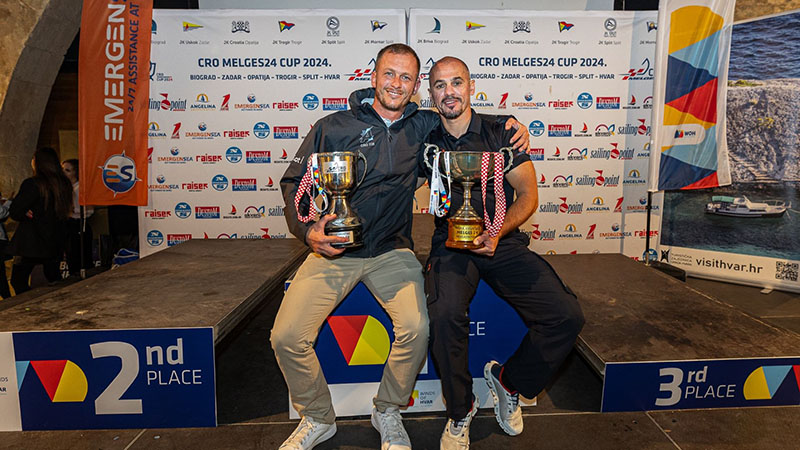 Uzbudljiva završnica u Hvaru: Razjaren i Ante Ćesić ukupni pobjednici CROMelges 24 Cupa i prvaci Hrvatske