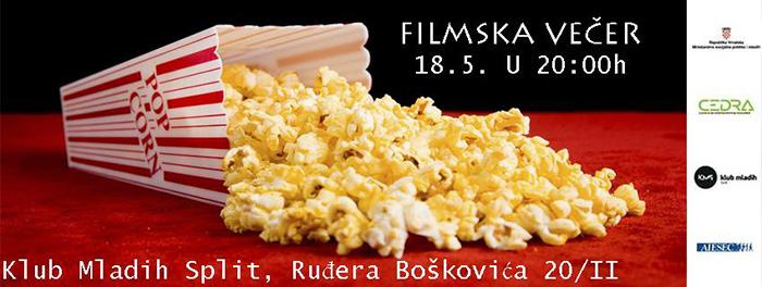 Filmska večer u Klubu mladih Split