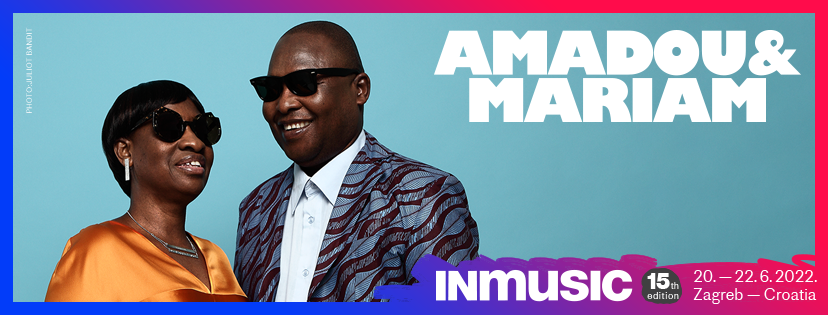 Fantastični Amadou & Mariam donose suvremen malijski blues na INmusic festival #15!