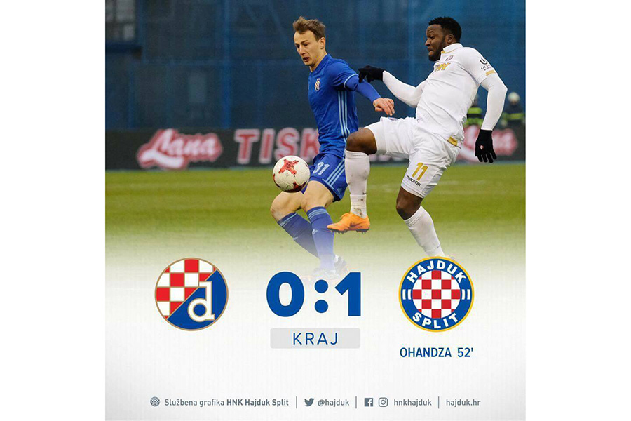 Hajduk pobjedio Dinamo na Maksimiru