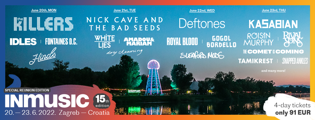 U prodaji je ograničeni broj jednodnevnih ulaznica za INmusic festival #15!