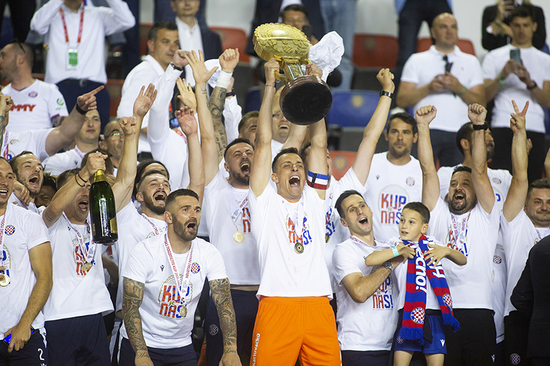 Hajduk osvojio SuperSport Hrvatski nogometni kup