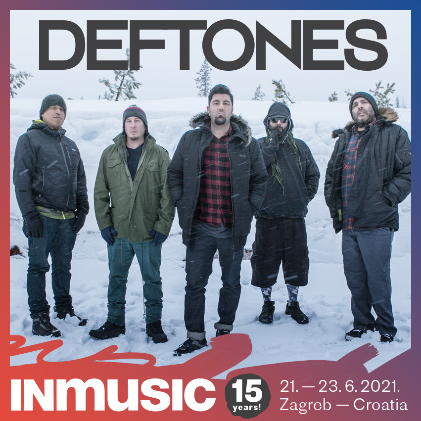 Deftones dolaze na INmusic festival #15 u lipnju 2021.!