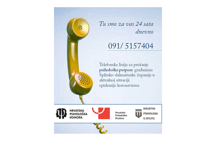 Otvorena je linija za pružanje psihološke pomoći na području SDŽ